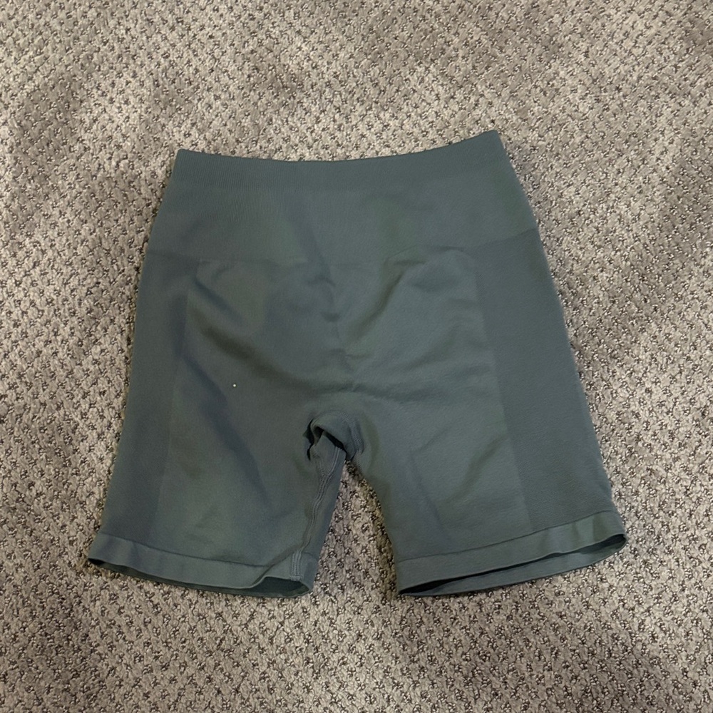 Stylish Women's Athletic Shorts in Green